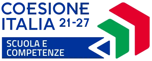 Logo PN SCUOLA E COMPETENZE 2021-2027 Coesione Italia